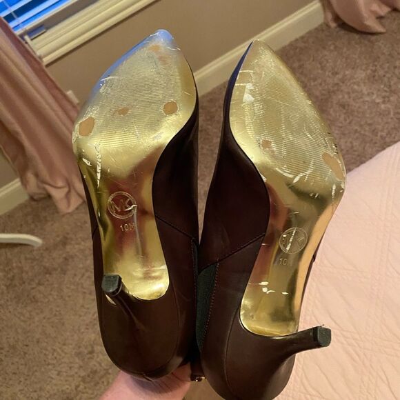 GUC Michael Kors Leather Boots(size 10) - Picture 9 of 9